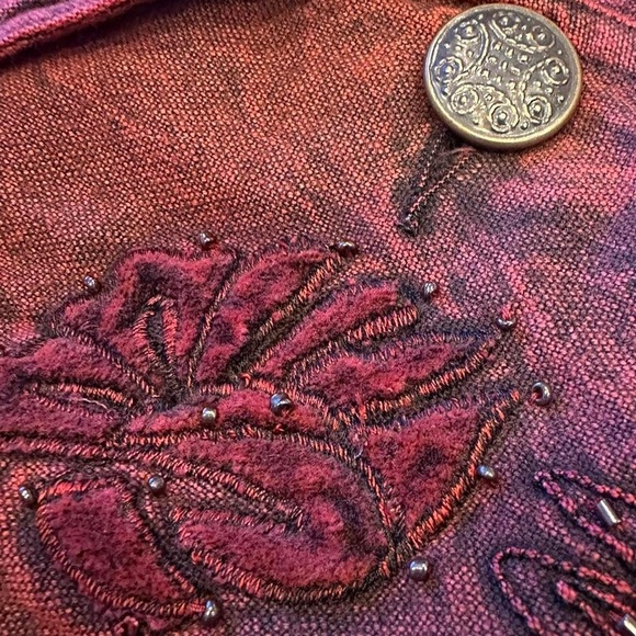 Floral denim jacket - Picture 6 of 7